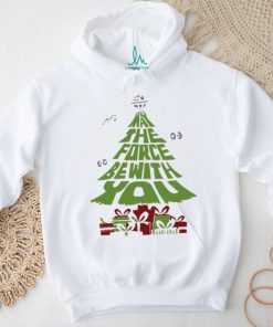 May the force be with you Christmas tree shirt
