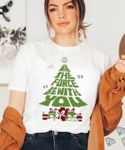 May the force be with you Christmas tree shirt