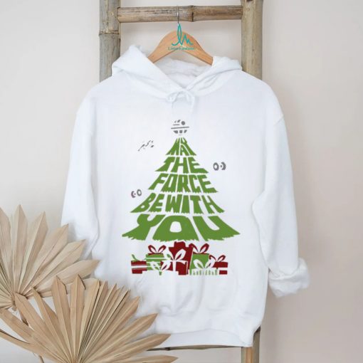 May the force be with you Christmas tree shirt