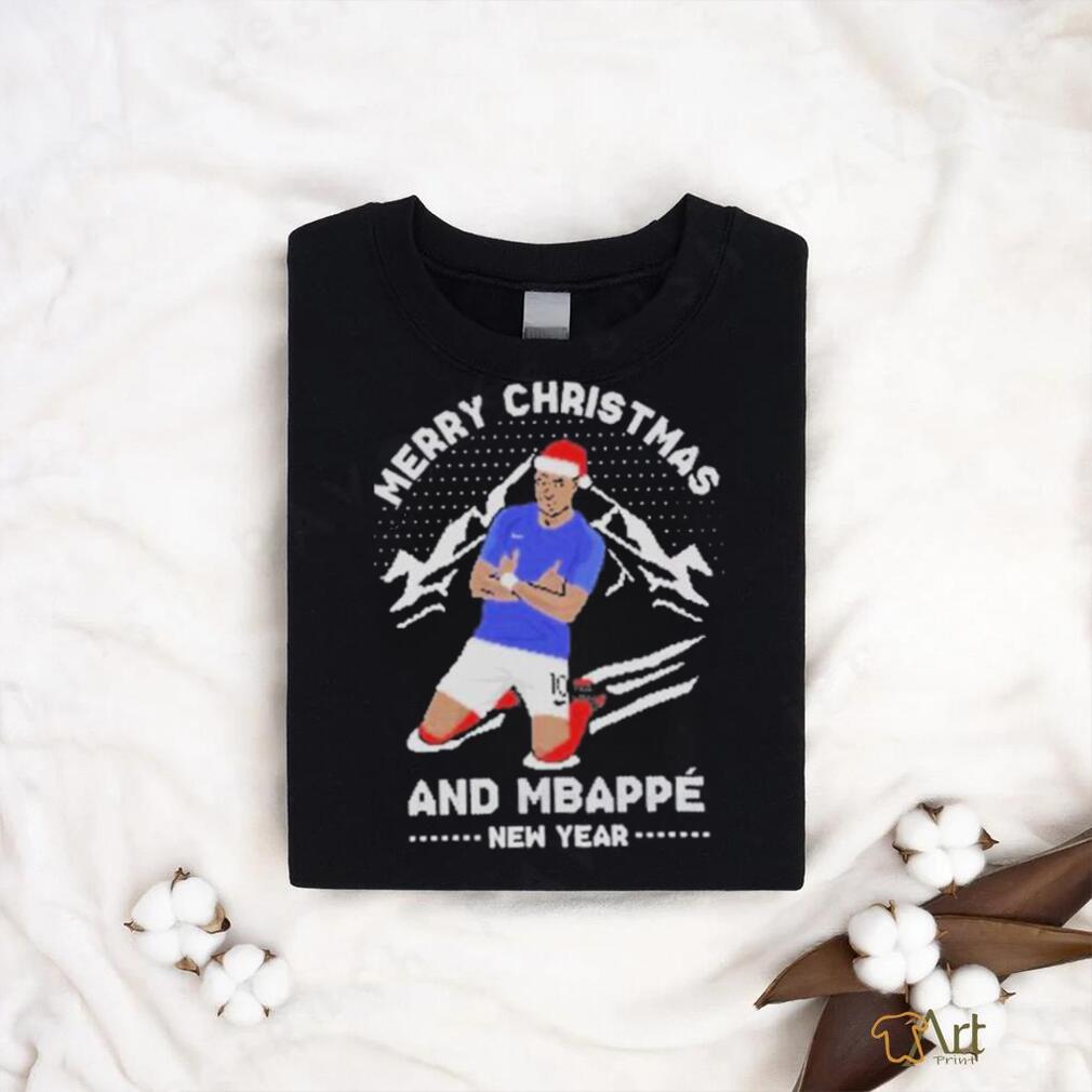Mbappe Merry Christmas And Mbappe New Year T shirt Mbappe Merry Christmas And Mbappe New Year T shirt
