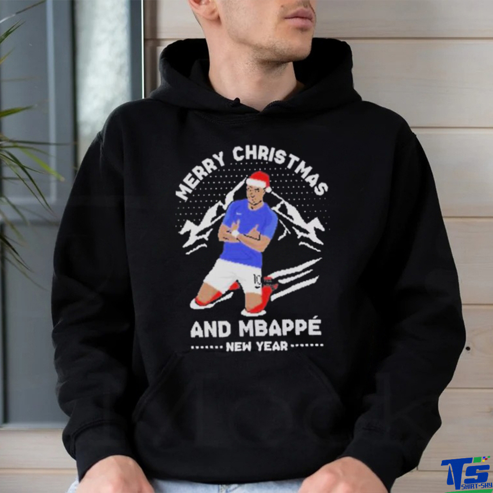 Mbappe Merry Christmas And Mbappe New Year T shirt Mbappe Merry Christmas And Mbappe New Year T shirt