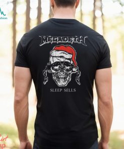 Megadeth Holiday Merch Sleep Sells Christmas Shirt