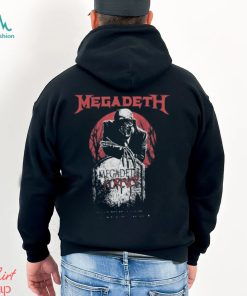 Megadeth Holiday Merch Tombstone Vic Grey Shirt