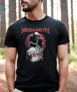 Megadeth Holiday Merch Tombstone Vic Grey Shirt