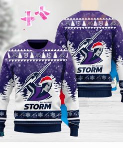 Melbourne Storm 3D Christmas Sweater 2023