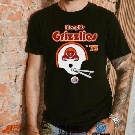 Memphis Grizzlies ’75 helmet shirt