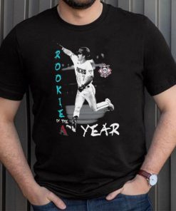 Men's Arizona Diamondbacks Corbin Carroll New Era Black 2023 NL Rookie of the Year T Shirt