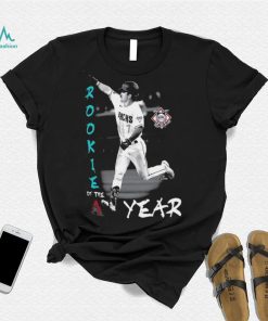 Men's Arizona Diamondbacks Corbin Carroll New Era Black 2023 NL Rookie of the Year T Shirt