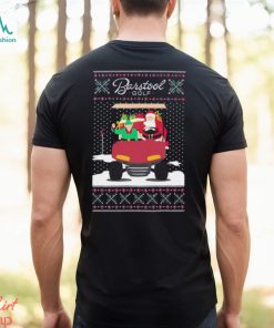 Men’s Barstool Golf Santa Golf ugly Christmas shirt