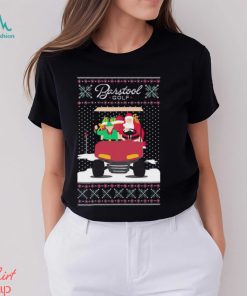 Men’s Barstool Golf Santa Golf ugly Christmas shirt