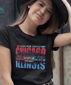 Men's Fanatics Branded Black WWE Survivor Series 2023 War Games Chicago T Shirt