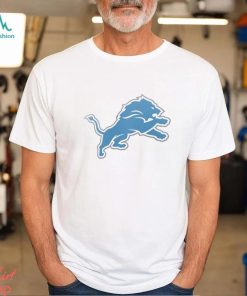 Men's Fanatics Branded White Detroit Lions Primary Logo T Shirt
