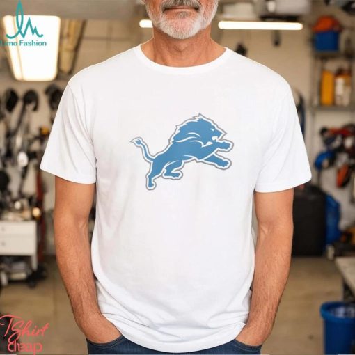Men’s Fanatics Branded White Detroit Lions Primary Logo T Shirt
