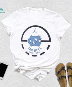 Men's Jordan Brand White North Carolina Tar Heels Free Throw Basketball T Shirt