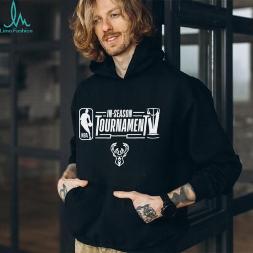 Men’s Milwaukee Bucks in season tournament NBA shirt