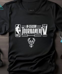 Men’s Milwaukee Bucks in season tournament NBA shirt