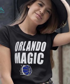 Men's Mitchell & Ness Black Orlando Magic Hardwood Classics Legendary Slub T Shirt