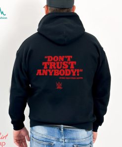 Men's Ripple Junction Black Stone Cold Steve Austin Don't Trust Anybody T Shirt