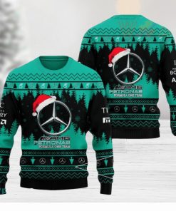 Mercedes AMG Petronas Formula One Team 3D Christmas Sweater 2023