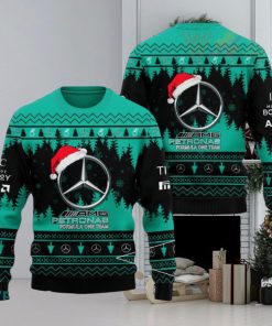 Mercedes AMG Petronas Formula One Team 3D Christmas Sweater 2023