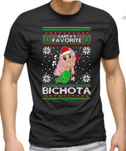 Mermaid Santa’s favorite bichota Ugly Christmas shirt