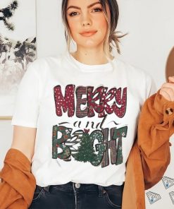 Merry And Bright Christmas T shirt