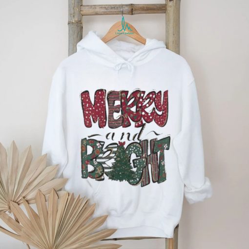 Merry And Bright Christmas T shirt