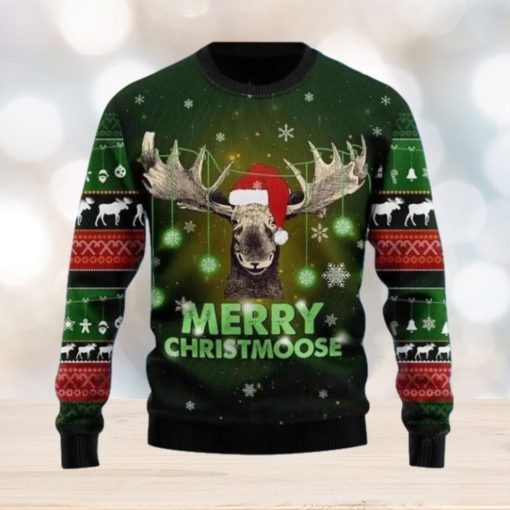 Merry ChristMoose Ugly Christmas Sweater