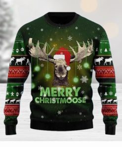 Merry ChristMoose Ugly Christmas Sweater