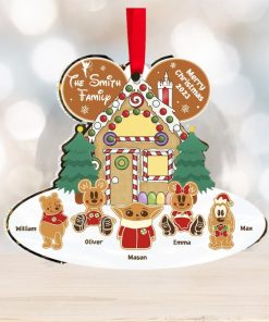 Merry Christmas 2023 Personalized Acrylic Ornament Christmas Gift