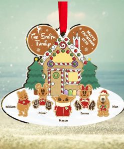 Merry Christmas 2023 Personalized Acrylic Ornament Christmas Gift