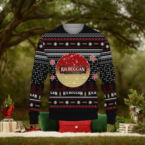 Merry Christmas 2023 Ugly Sweater American Kilbeggan Whiskey