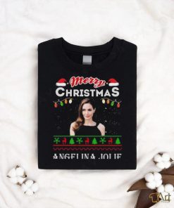 Merry Christmas Angelina Jolie Christmas Shirt