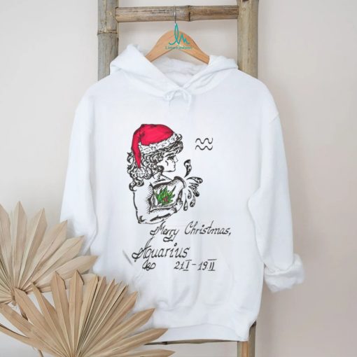 Merry Christmas Aquarius shirt
