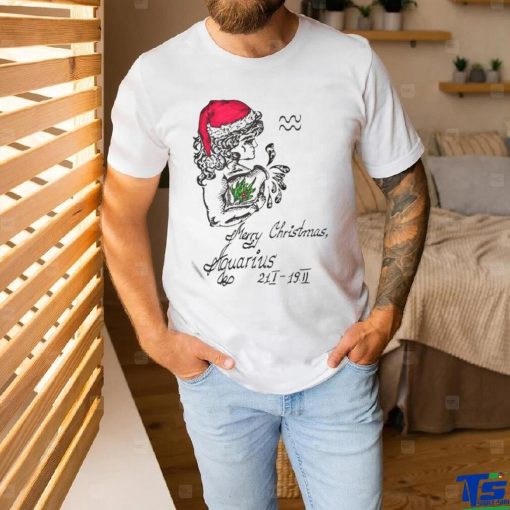 Merry Christmas Aquarius shirt