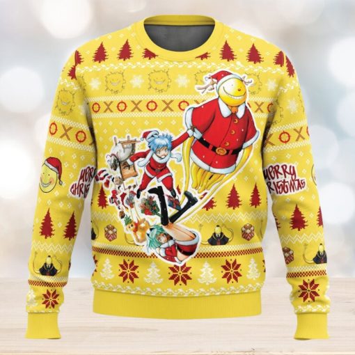 Merry Christmas Assassination Classroom Ugly Christmas Sweater