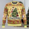 Merry Christmas Castle in the Sky Ugly Christmas Sweater