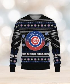 Merry Christmas Baseball American Chicago Cubs Unisex 3D Ugly Christmas Sweater Christmas Gift Ideas