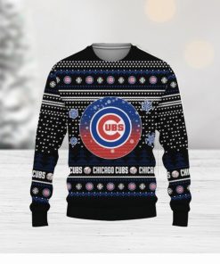 Merry Christmas Baseball American Chicago Cubs Unisex 3D Ugly Christmas Sweater Christmas Gift Ideas