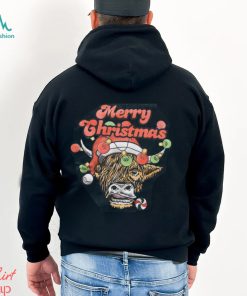 Merry Christmas Cow Sweatshirt