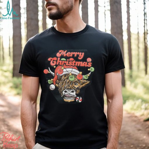 Merry Christmas Cow Sweatshirt