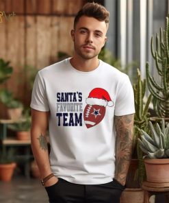 Merry Christmas Dallas Cowboys football Santa’s favorite team funny shirt