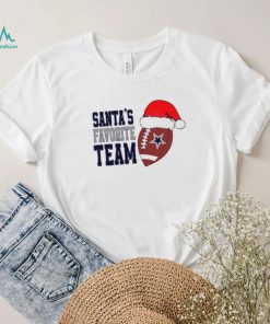 Merry Christmas Dallas Cowboys football Santa’s favorite team funny shirt