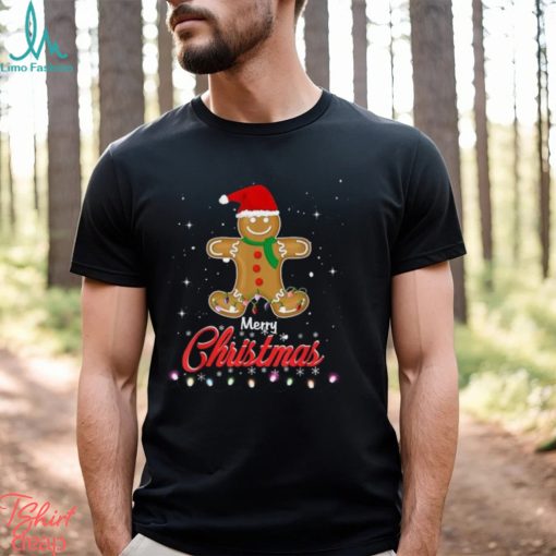 Merry Christmas Gingerbread Merry Christmas Cookie Bakers T Shirt