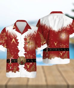 Merry Christmas Hawaiian Shirt Deer Christmas Hawaii Shirt