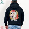 Merry Christmas Horse Face Inside Horseshoe Christmas Horse Shirt0