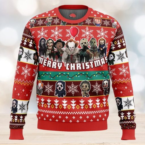 Merry Christmas Nightmares of Halloween Ugly Christmas Sweater