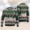 NHL Pittsburgh Penguins Santa Claus In The Moon Personalized Name Ugly Christmas Sweater