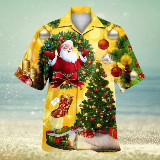 Merry Christmas Santa Claus Hawaiian Shirt