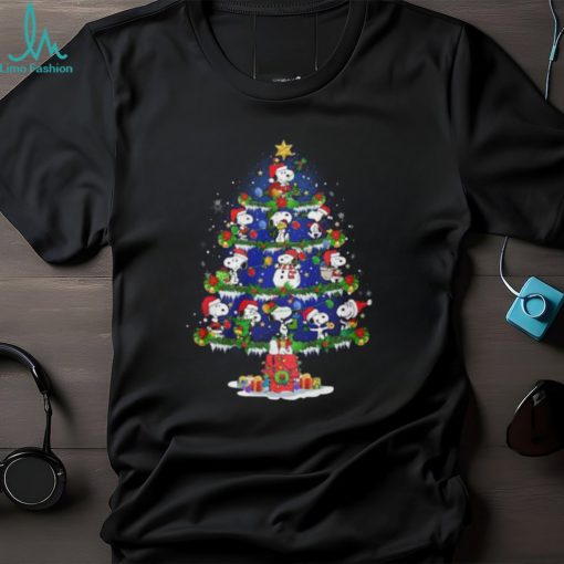 Merry Christmas Santa Snoopy Xmas Tree Classic T Shirt